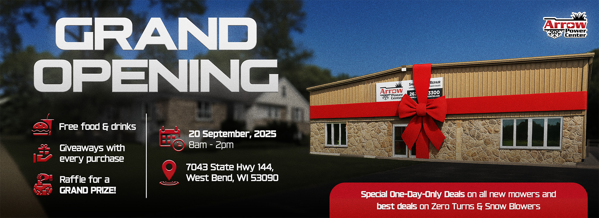 Grand Opening Event Promo